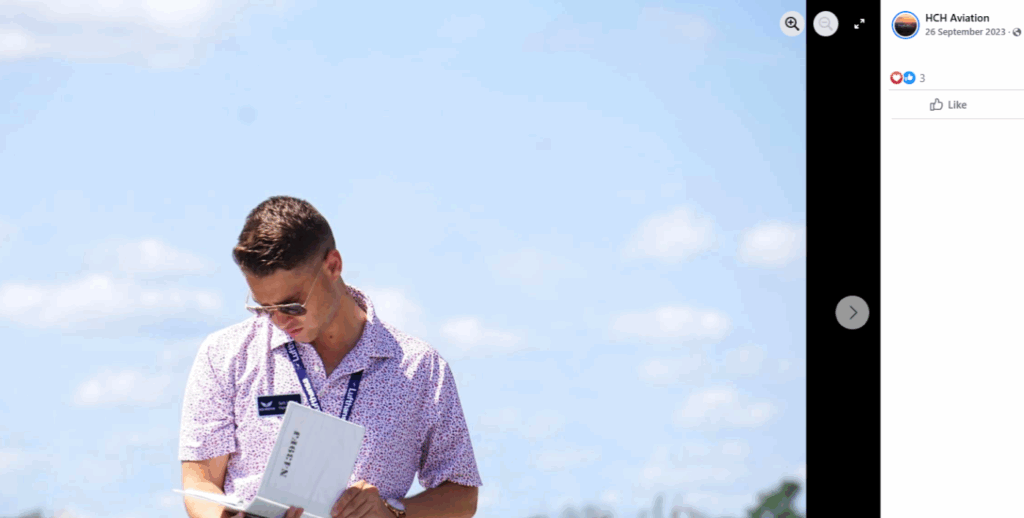 12 Social Media Marketing Strategies for Higher Education & Tools to Use in 2025 3 HCH Aviation Facebook Post