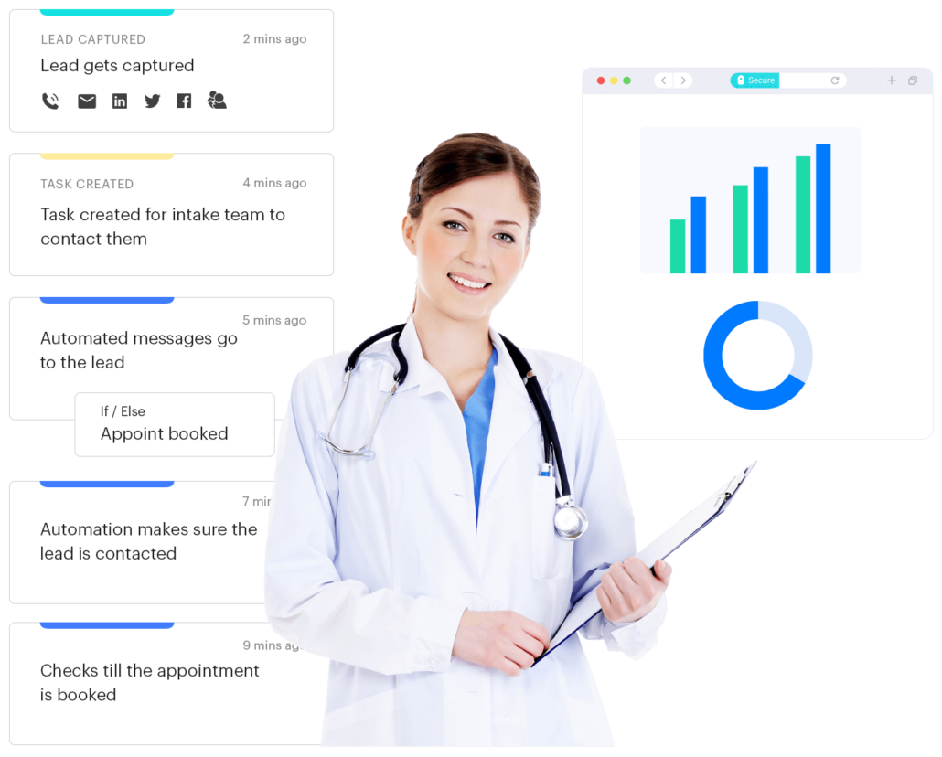 Patient management software to schedule appointments 