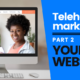 Telehealth marketing - website