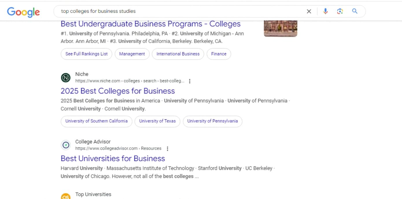 A Comprehensive Guide to Higher Education Content Marketing for 2025 14 top colleges for business studies seo