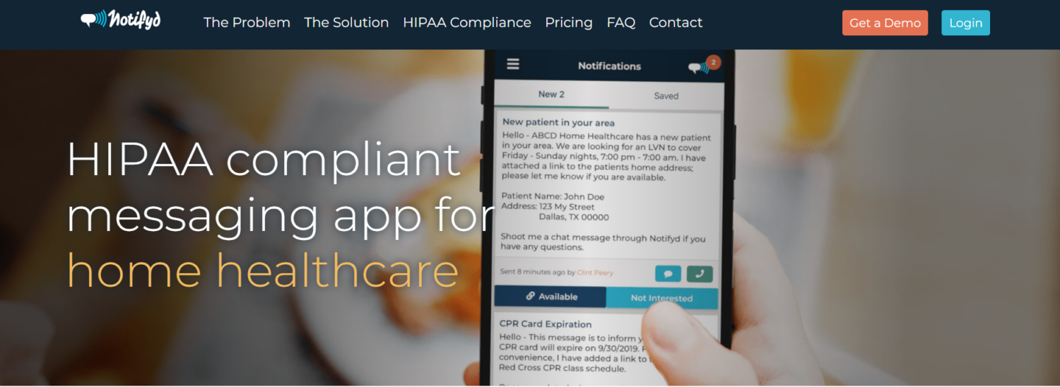 HIPAA Compliant Text Messaging For Healthcare Providers