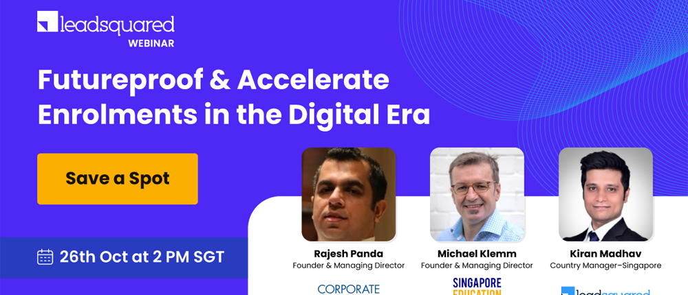 Futureproof & Accelerate Enrolments in the Digital Era