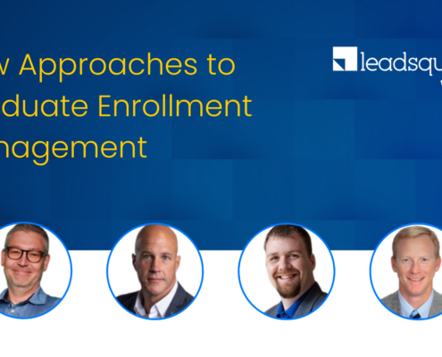 New Approaches to Graduate Enrollment Management