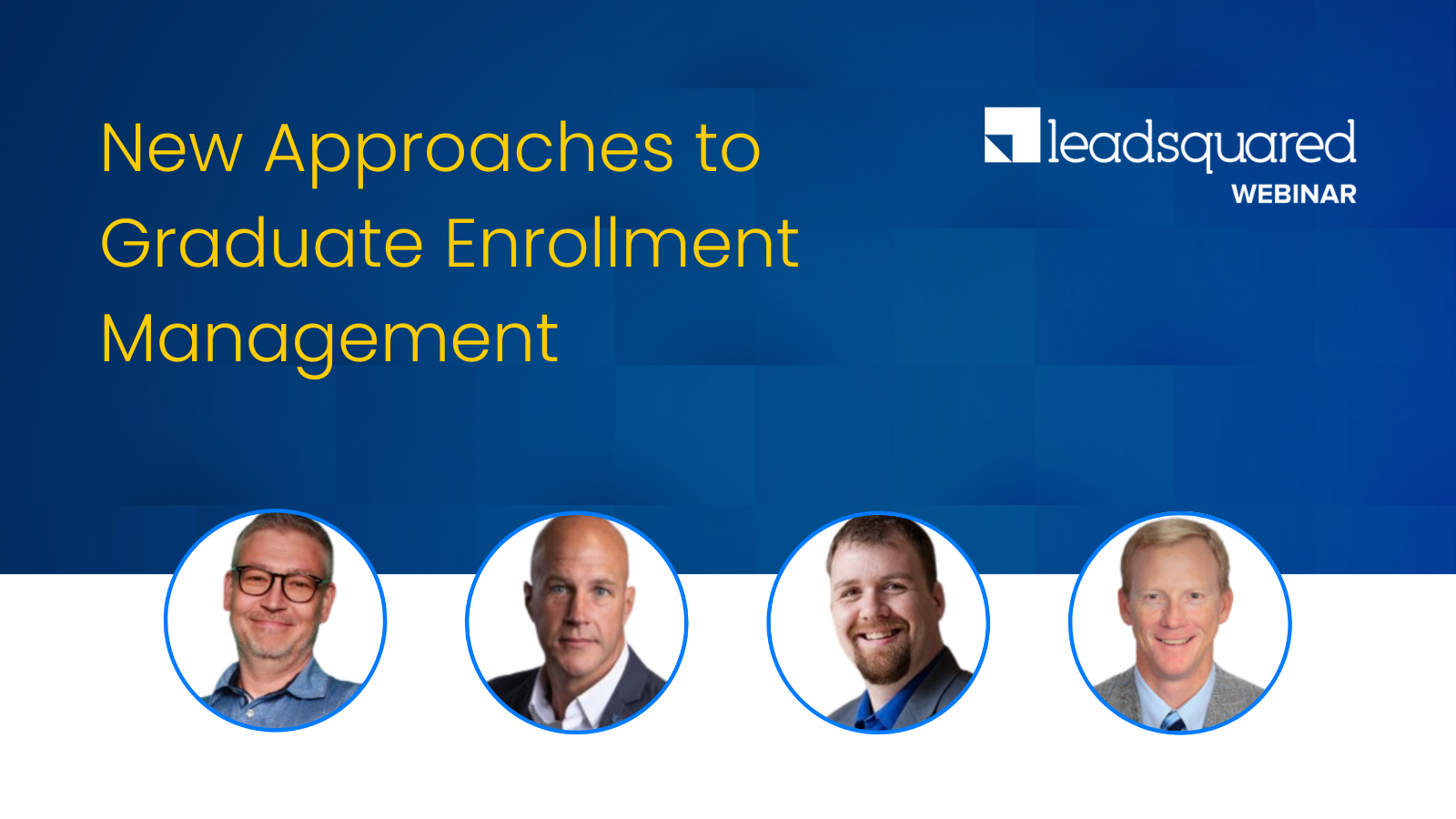 New Approaches to Graduate Enrollment Management