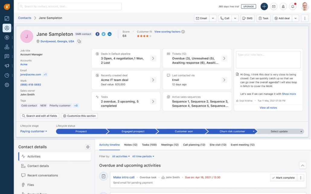 Salesforce alternatives - Freshsales CRM