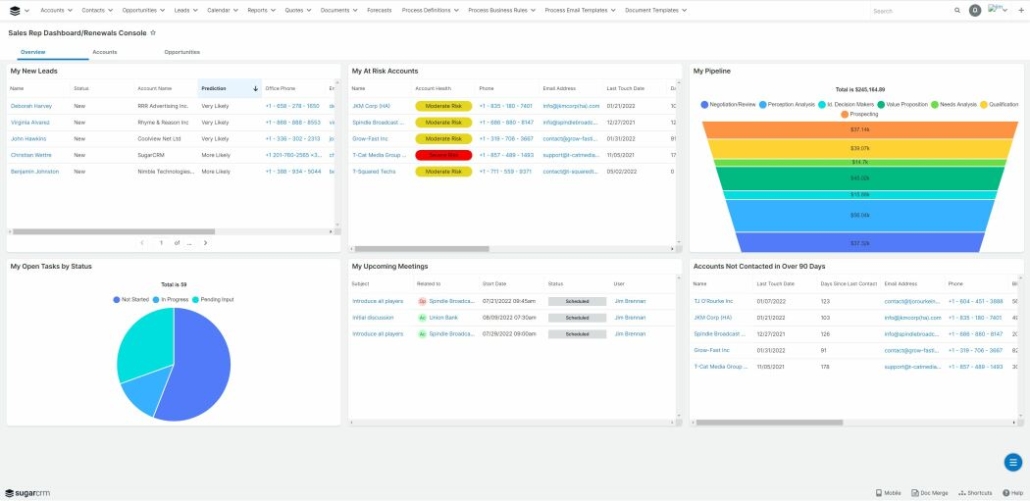 Salesforce alternatives - SugarCRM