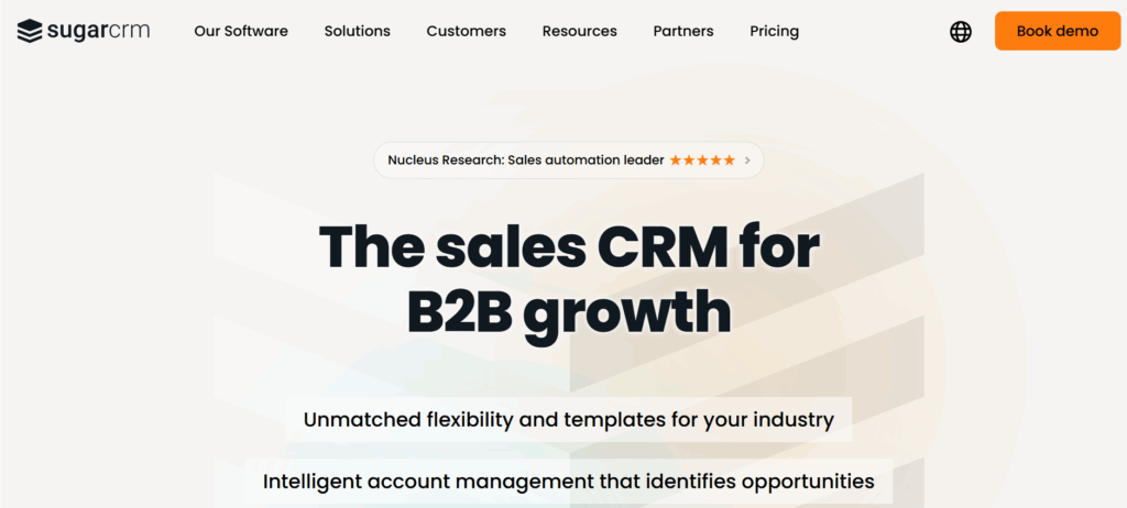 Top 10 SugarCRM Alternatives for 2025 (Plus What to Look for in a CRM) 1 SugarCRM Alternatives