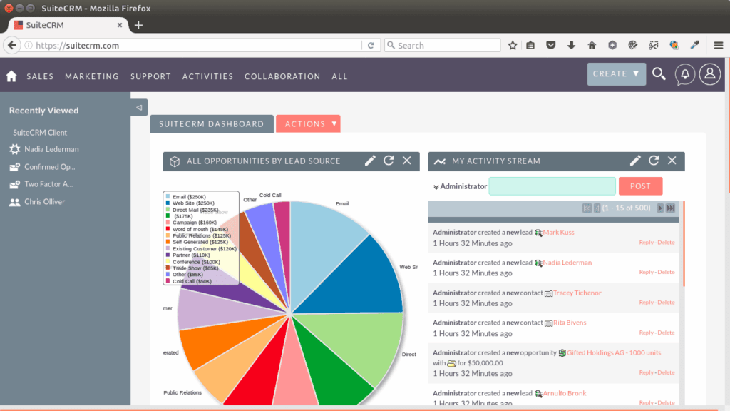 Top 10 SugarCRM Alternatives for 2025 (Plus What to Look for in a CRM) 10 SuiteCRM