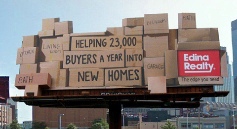 Real estate billboard
