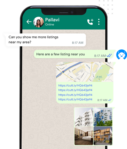 Real estate marketing strategies and ideas - WhatsApp chat