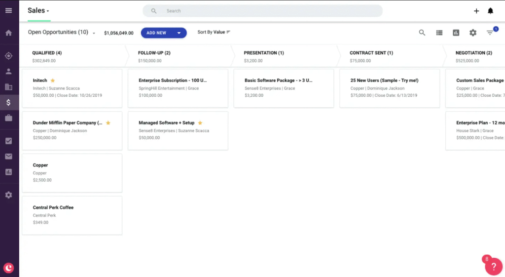 Zendesk Sell Alternatives - Copper CRM