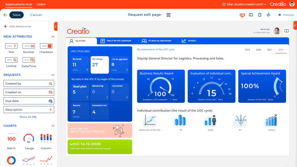 Creatio CRM - HubSpot's Sales CRM alternative