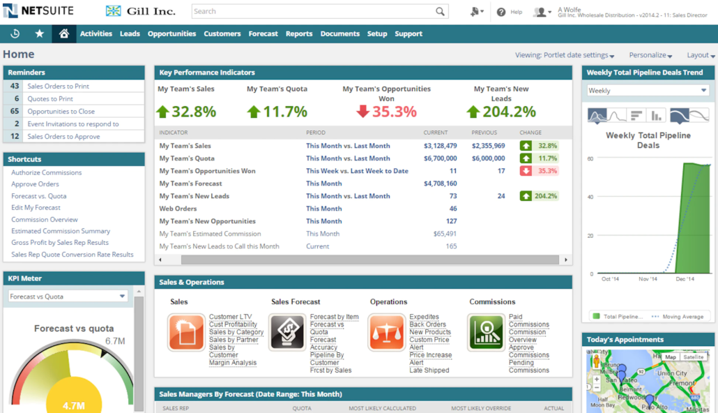 NetSuite CRM