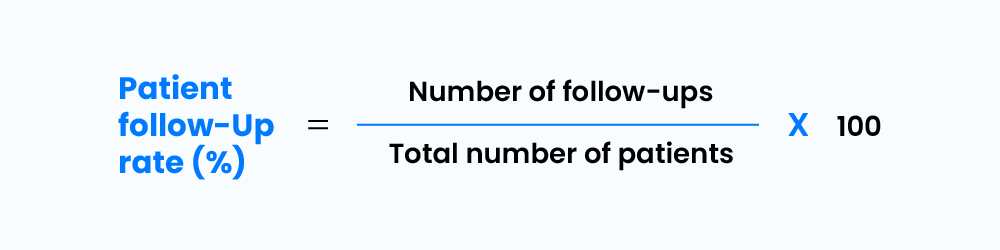 patient follow-up rate