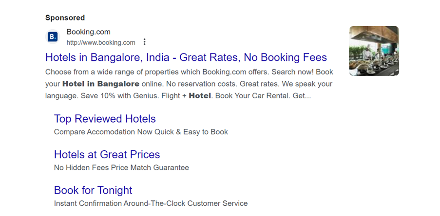 PPC ad campaign for hotel lead generation