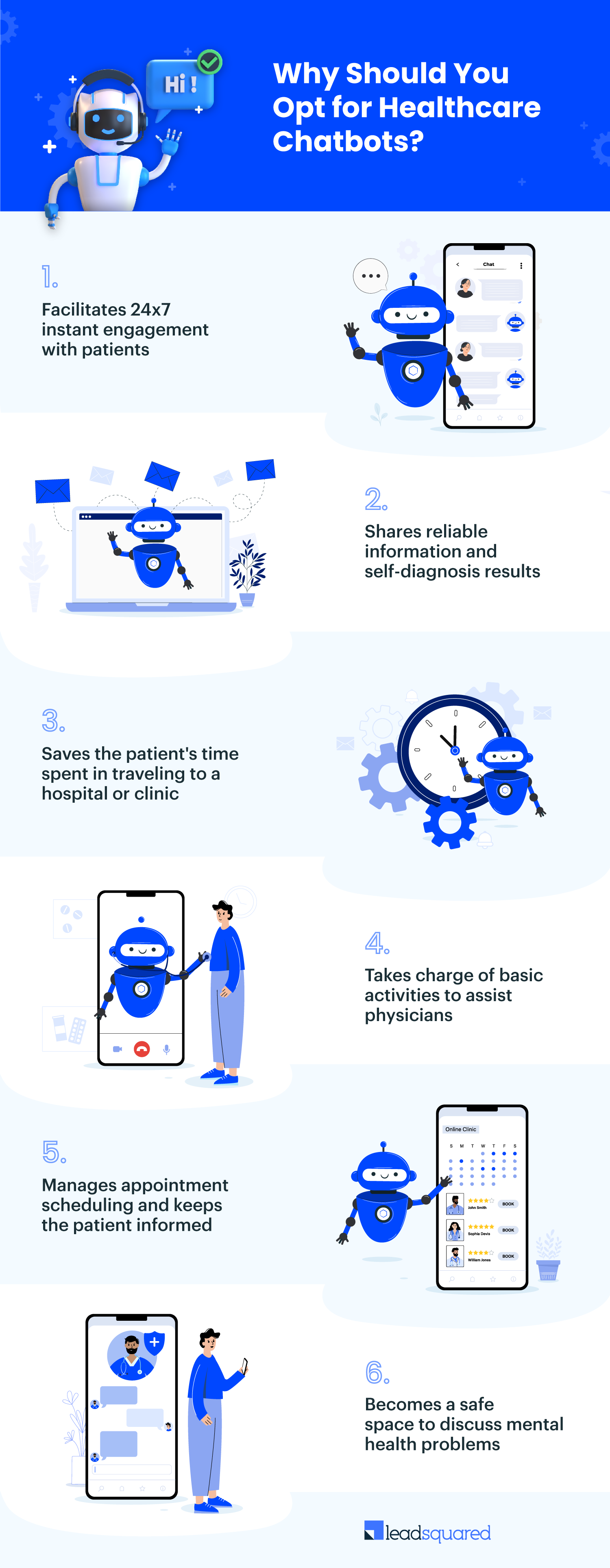 Reasons to opt for a healthcare chatbot
