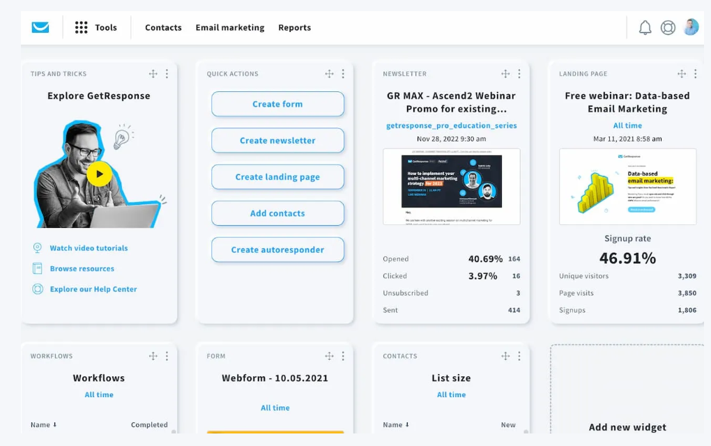 15 Best Alternatives to ActiveCampaign for SMBs 14 GetResponse