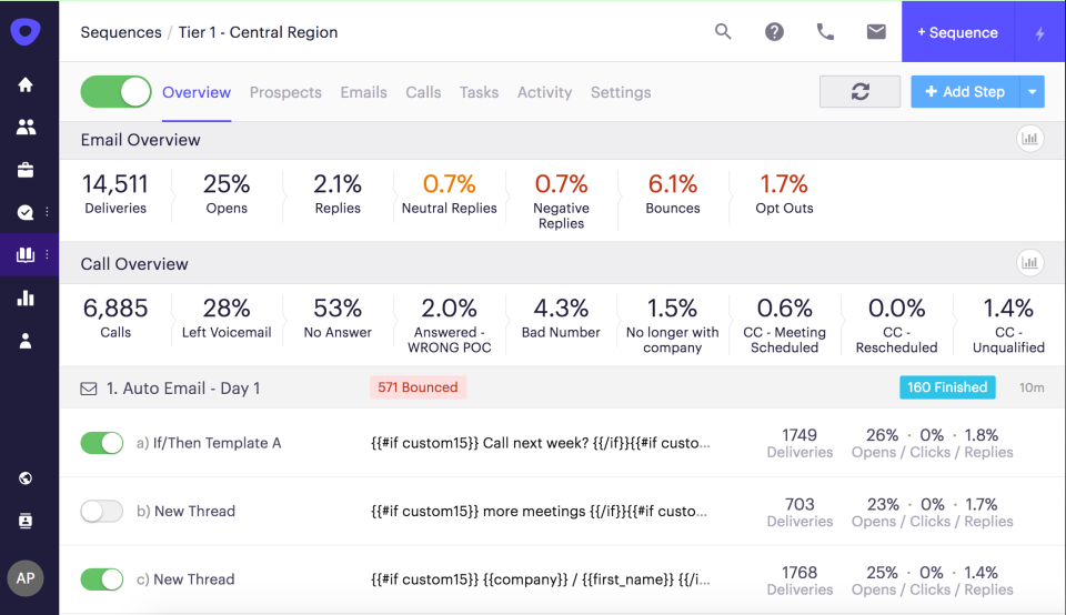 outreach crm sales automation tool