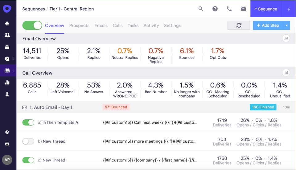 Outreach email followup tool