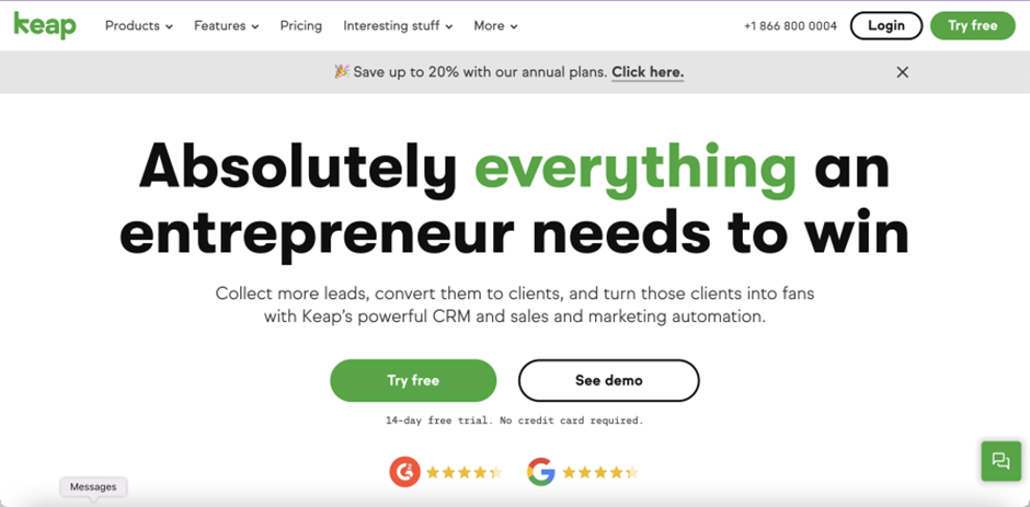 infusionsoft by keap Complete Marketing Automation and CRM Tool