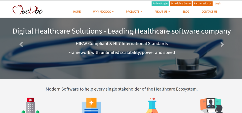 mocdoc healthcare software