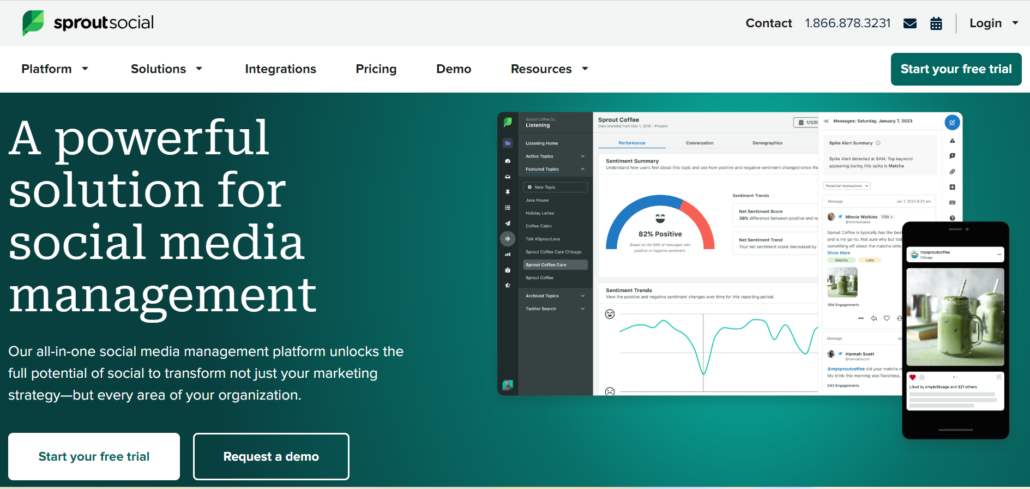 sproutsocial social media lead generation tool