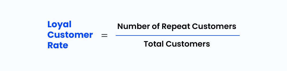 Formula for Loyal Customer Rate