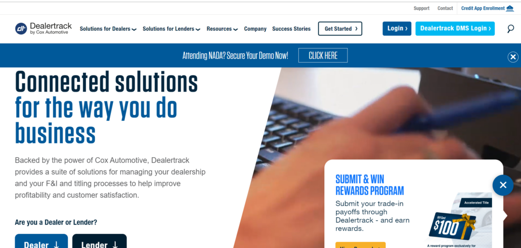 dealertrack automotive lead management software