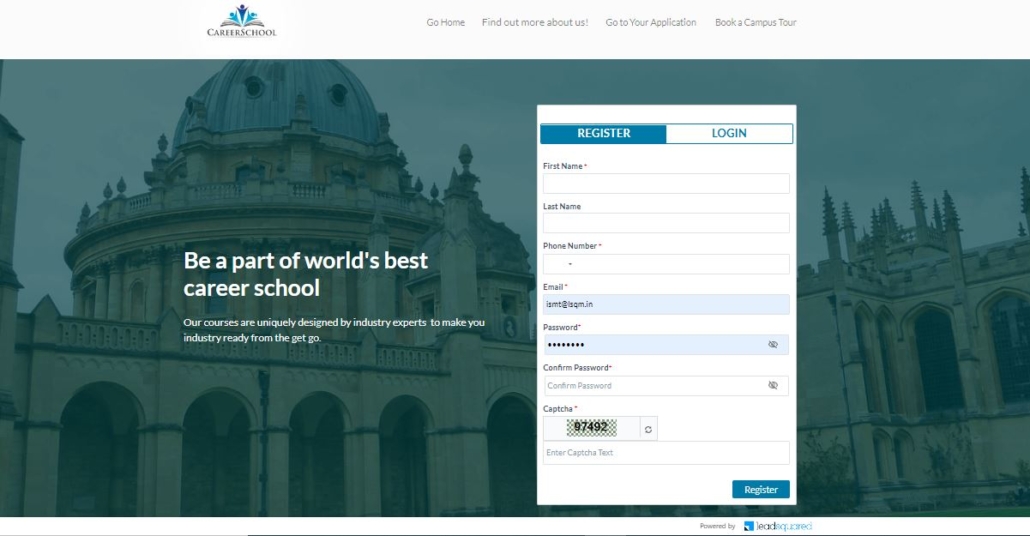 Education portal example