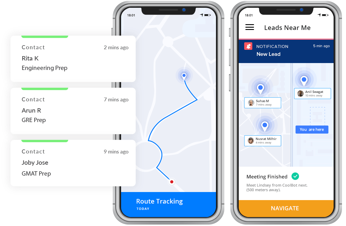 Field force automation feature 1