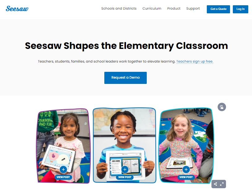 SeeSaw - EdTech startup - United States