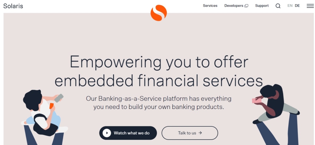 Solaris Bank - embedded financial services company