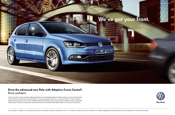 Volkswagen Polo - newspaper ad campaign