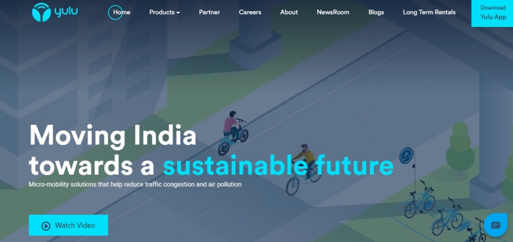 Yulu bikes - automotive company in India