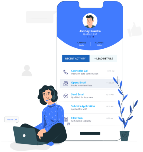 student activity tracking - higher education CRM