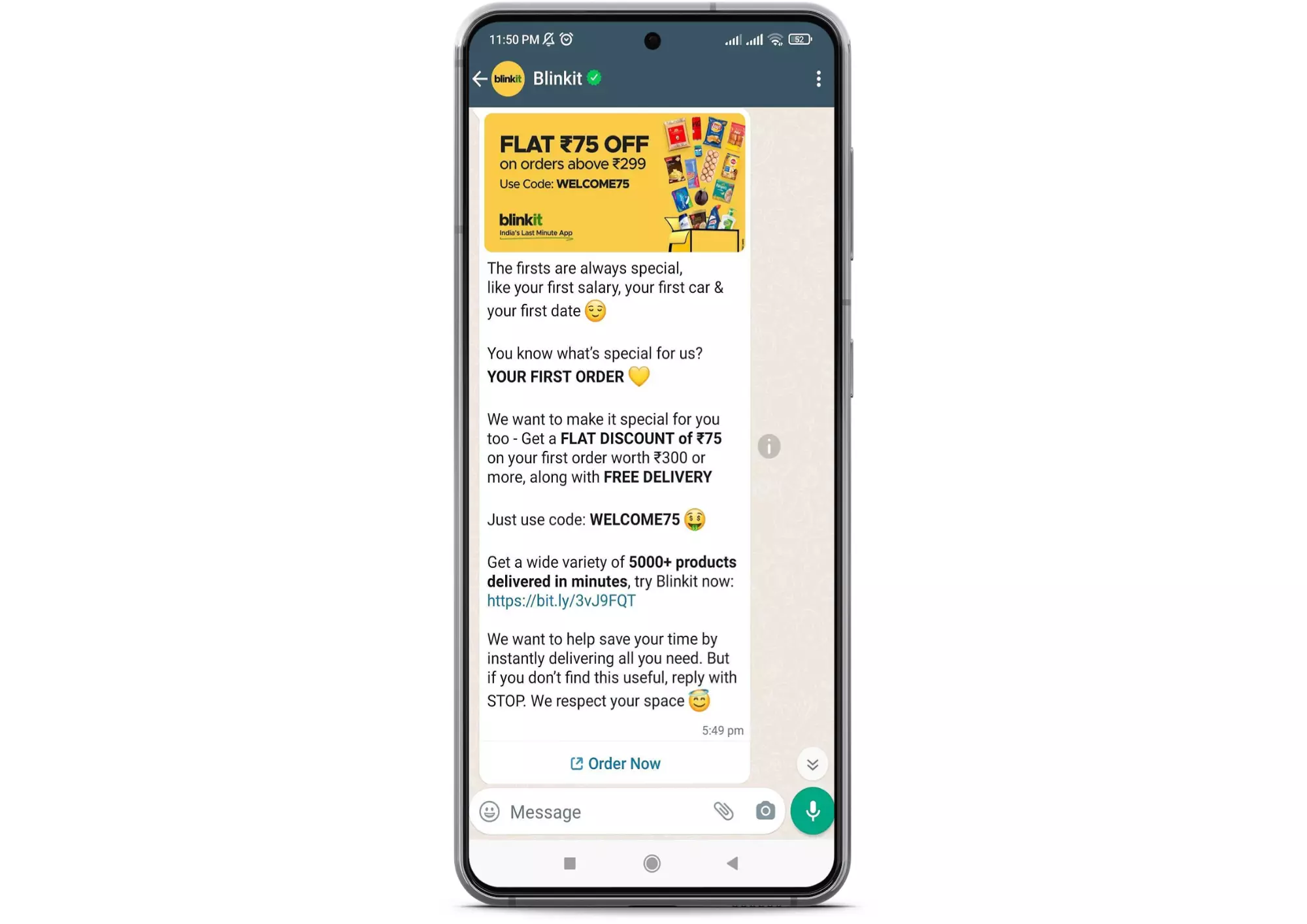 WhatsApp campaign templates