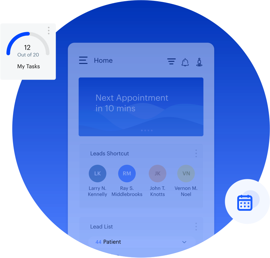 Healthcare Mobile CRM Software LeadSquared