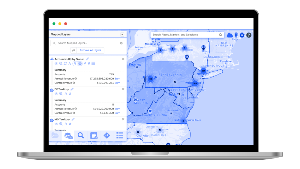 Geopoint salesforce maps alternative