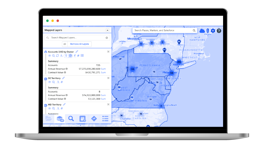 Geopoint salesforce maps alternative