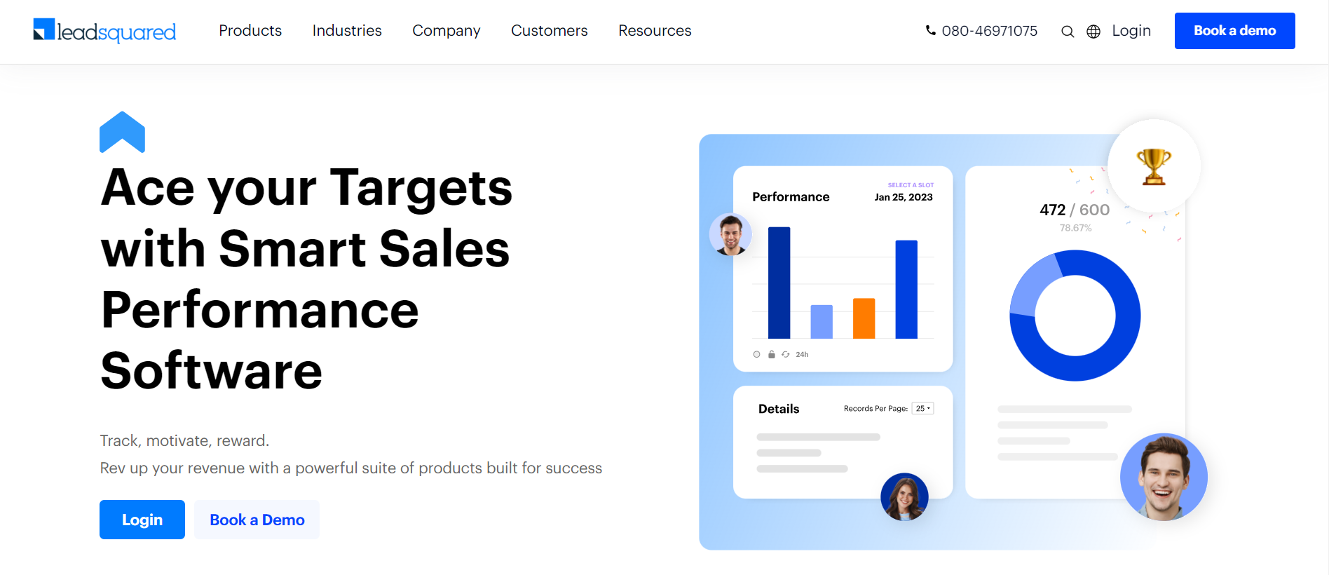 Leadsquared sales gamification tools
