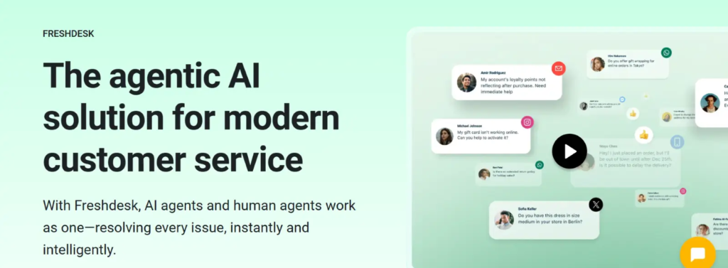 9 Freshdesk Ticketing System Alternatives & How to Choose (2025) 1 Freshdesk ticketing system alternatives