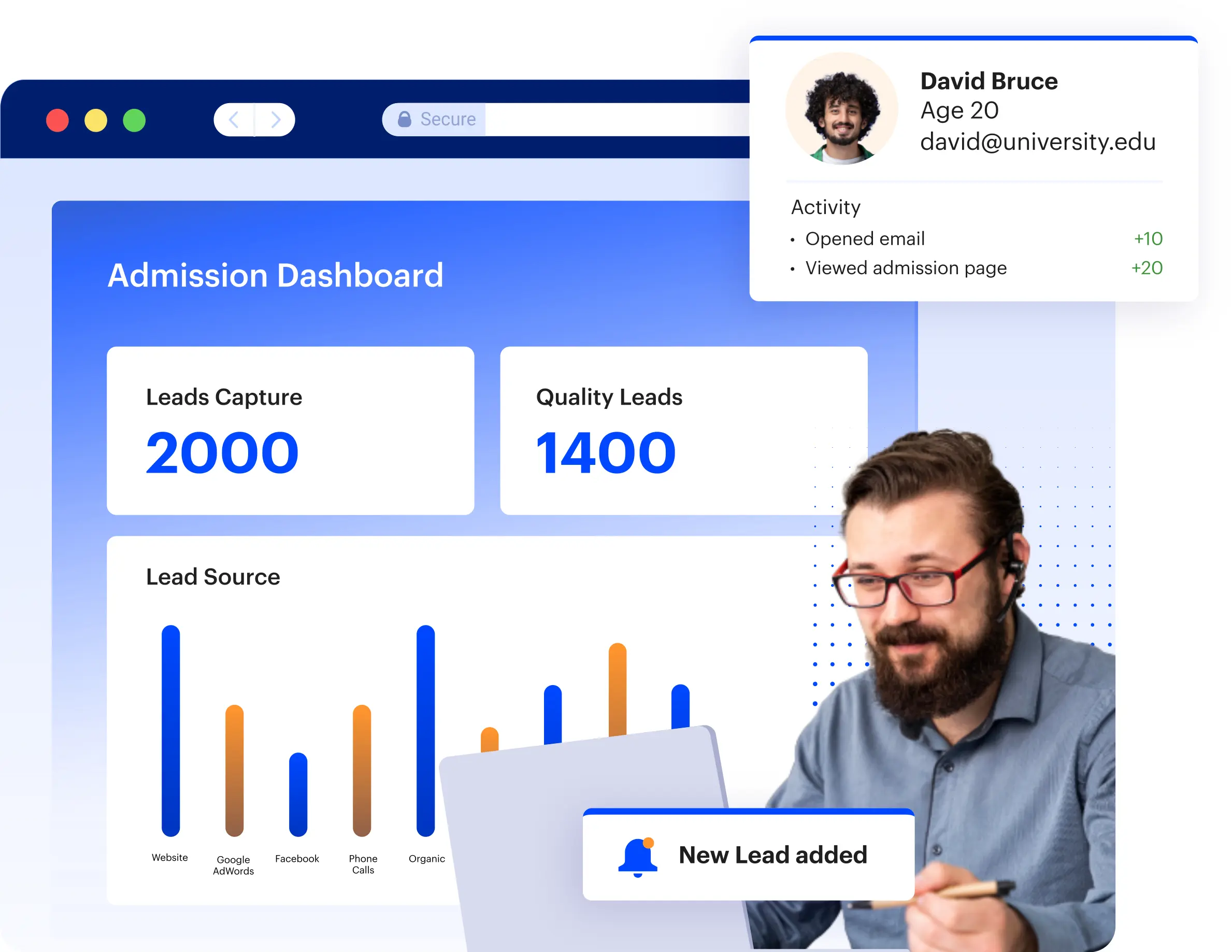 LeadSquared Enrollment Management Solution