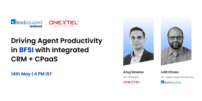 Driving Agent Productivity in BFSI