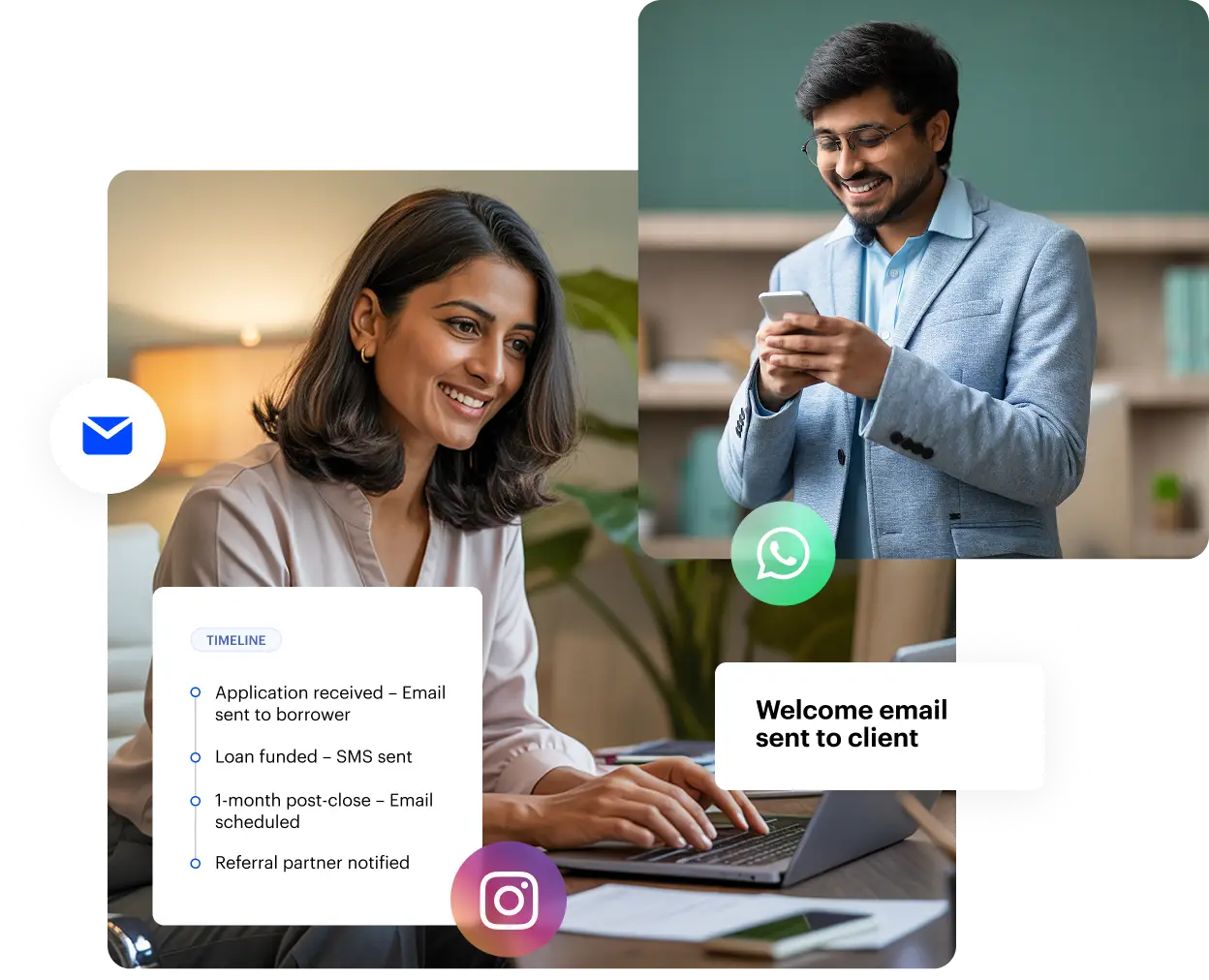 Enhance borrower relationships with automated outreach
