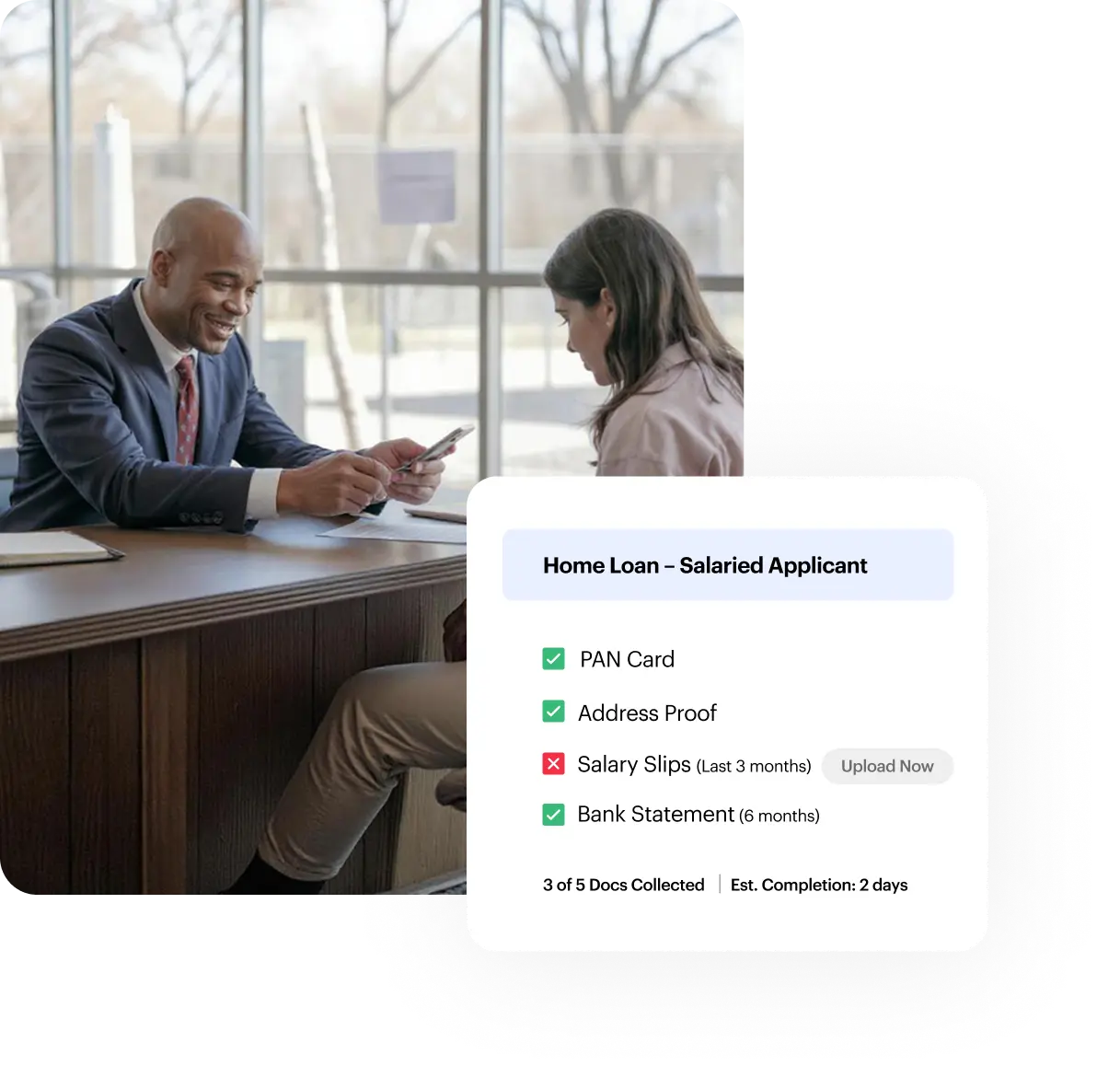 Simplify housing loan documentation with checklist-driven collection