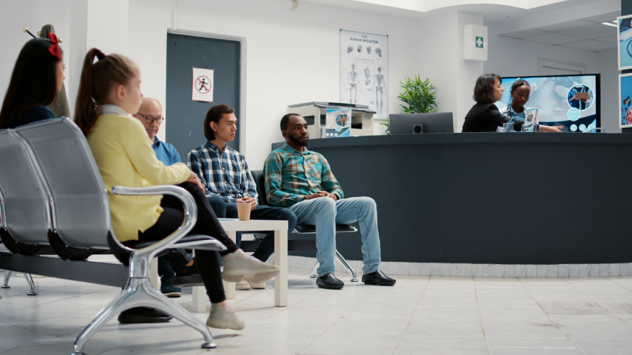 reduce patient wait time