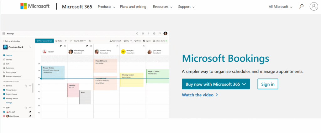 Microsoft Bookings Alternatives