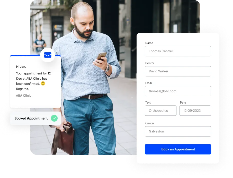ABA Waitlist appointment intake form