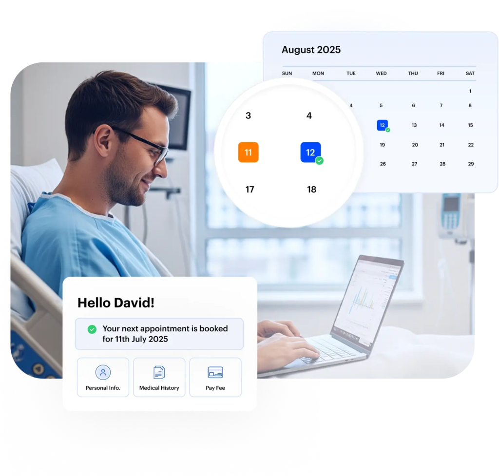Automated scheduling - fertility clinic crm