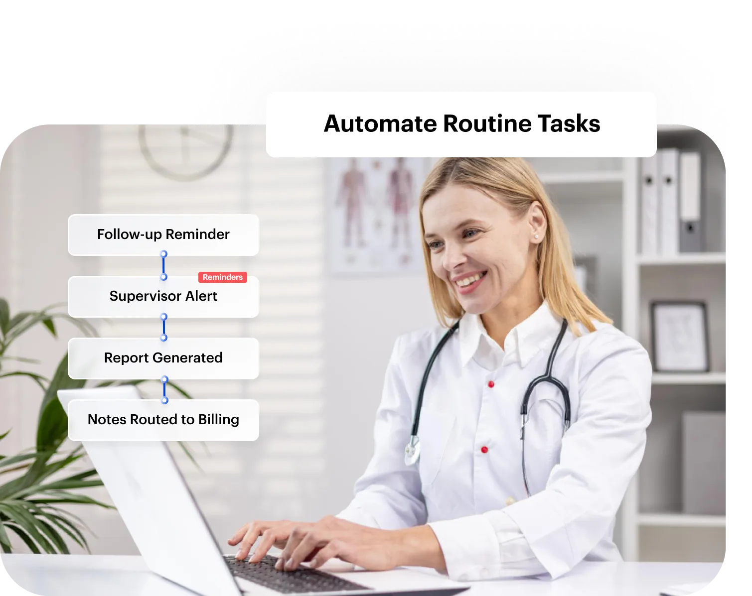 Automated workflows - ABA Data Collection Software page
